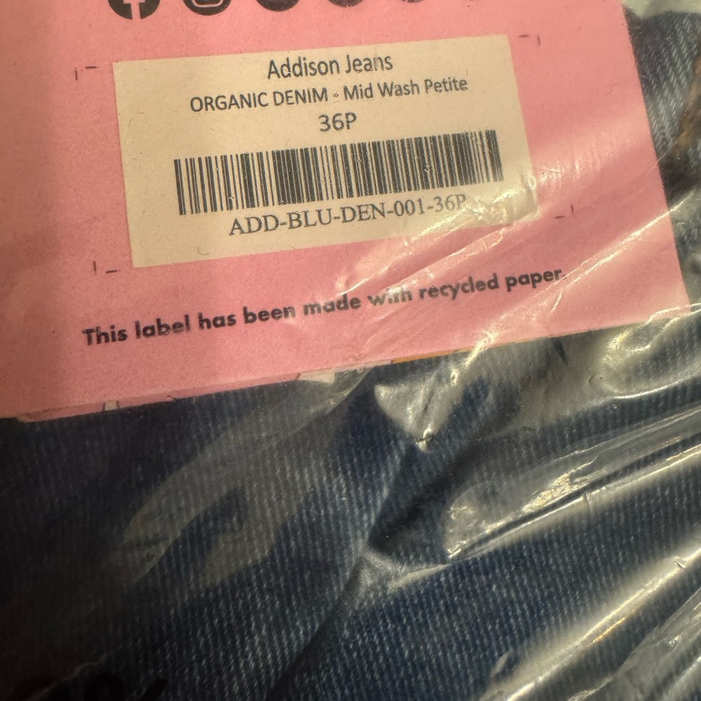Lucy & Yak Blue Denim Addison Jeans - Picture 2 of 7